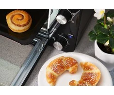 Mikrobangų krosnelė Mini orkaitė Blaupunkt EOM601 (Knob, 1800 W, juodos spalvos)