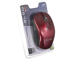 BLOW 84-003 BLOW Optinė Belaidė pelė MB-10 USB red