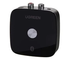 Ugreen Bluetooth 5.0 imtuvo adapteris 2x RCA 3.5mm lizdas aptX juodas