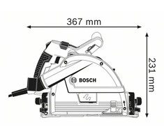 Bosch Rankinis diskinis pjūklas GKT 55 GCE