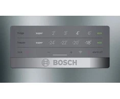Bosch Serie 4 KGN397IEQ fridge-šaldiklis Freestanding 368 L E Nerūdijantis plienas