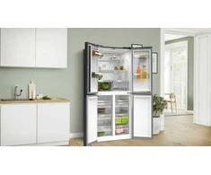 Bosch Series 4 KMC85LBEA šoninis šaldytuvas Laisvai pastatomas 547 L E Juodas