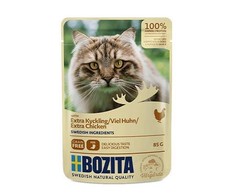 Bozita Pouch HiS extra vištiena 85g