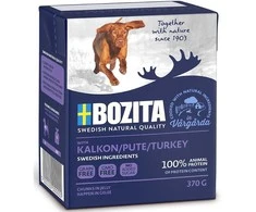 BOZITA Wet dog food Chunks in jelly kalakutiena 370 g