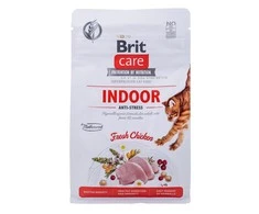 Brit Care Cat GF Indoor Anti-stress sausas maistas katėms 0,4kg