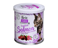 Kačių Skanėstai - Brit Care Superfruits Lašiša 100 g