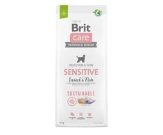Sausas šunų maistas Brit Care Insect&amp;žuvis, žuvis, 12 kg