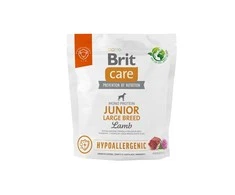 Šunų Maistas - Brit Care Hipoalerginis Junior Dideliems Veislėms Avienos Sausas Maistas 1kg