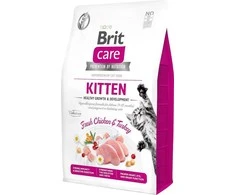 Brit Care Cat GF Kitten sveikas augimas ir vystymasis 2kg