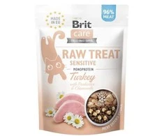 Kačių Skanėstai - Brit Care Raw Jautriems Skrandžiams Su Kalakutiena 40g