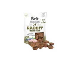 Brit Jerky Rabbit Meaty Coins skanėstas 80g