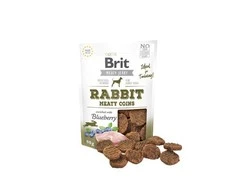 Brit Jerky Rabbit Meaty Coins skanėstas 80g