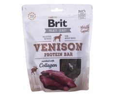Šunų Skanėstai - Brit Meaty Jerky Su Elniena 200 g