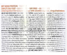 BRIT CARE Mono Protein jautiena f&amp;ryžiai 400g