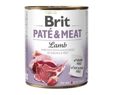 Šunų Maistas - Brit Paté su ėriena 800g