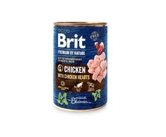 Šunų Maistas - Brit Premium By Nature Vištiena Ir Širdelės 400g