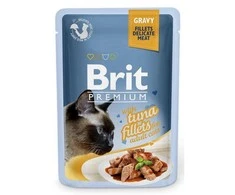 ĖDALAS KATĖMS BRIT tunas GRAVY 85 G