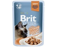 Brit Premium Delicate kalakutiena in Gravy konservai katėms, 85 g