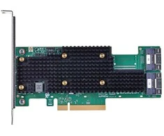 Broadcom BCM HBA 9600-16i SAS / SATA / NVMe sąsajos kortelės / adapteris Vidinis SFF-8654