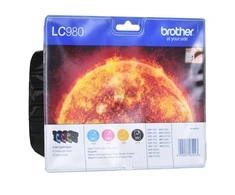 Rašalo kasetė Brother LC980 CMYK | DCP145C/ DCP165C/ MFC250C/MFC290C