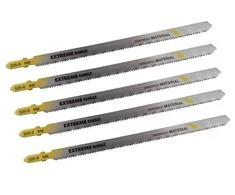 DEWALT JIGSAW BLADE 180x2mm T718BF SANDWICH PLOKŠTĖS / 5vnt.