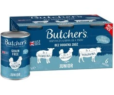 Šunų Maistas - Butcher's Original Junior Mega Pakas 6 x 400g