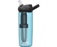 Gertuvė Bottle with filter CamelBak eddy+ 600ml, filtered by LifeStraw, True Mėlyna