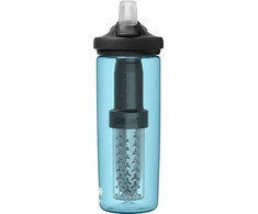 Gertuvė Bottle with filter CamelBak eddy+ 600ml, filtered by LifeStraw, True Mėlyna