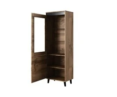 Cama Meble Spinta - Nord 60x38x182,5 Cm Ąžuolo Wotan/antracito