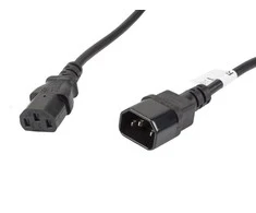 LANBERG CA-C13E-11CC-0050-BK ilgintuvas maitinimo kabelis C13-> C14 5m VDE