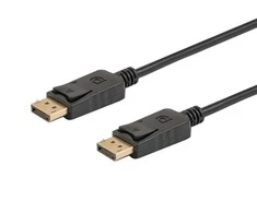 Savio cl-85 laidas (displayport m - displayport m; 1,8m; juodas)