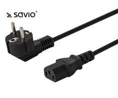 Maitinimo Laidas - Savio Schuko IEC C13 1,8 m CL-98