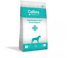 CALIBRA Veterinary Diets HypoallergenicSkin &amp; Coat Support - maistas šuniui - 12 kg