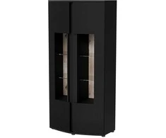 Cama Meble Svetainės Sekcija - Cama Michelle 86x35-47xH180 Juoda/Vikingo Ąžuolas