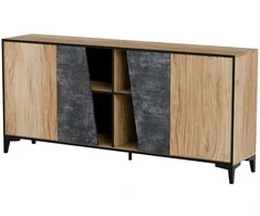 Cama Meble Komoda - Cama OVO 180x38xH83 Ąžuolas/Betonas