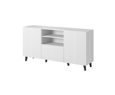 Cama komoda PAFOS 150x42x82, balta matinė