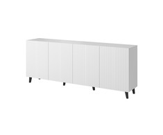 Cama Meble Komoda - Pafos 200x42x82, Balta Matinė