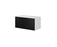 Cama Meble Saugojimo Spinta - Cama RO3 75/37/39 Balta/Balta/Juoda