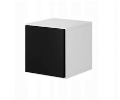 Cama Meble Saugojimo Spinta - Cama RO5 BI/BI/CZ Balta/Juoda