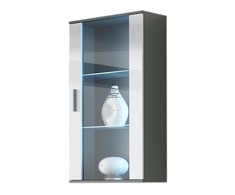 Cama Meble Svetainės sekcija - Cama Soho 55" Pilka/Balta Blizgi