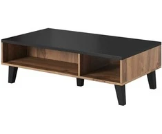 Cama Meble Kavos Staliukas - Wotan Ąžuolas/Matinė Juoda 110 Cm