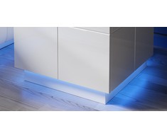 Cama Meble Naktinis Staliukas - Cama Reja Šviesiai Mėlynas