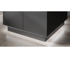 Cama Meble Naktinis Staliukas - Cama Reja Baltas Apšvietimas