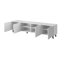 TV staliukas Cama Meble Televizoriaus Spintelė - Pafos 200x42x52, Balta