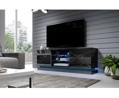 Cama Meble Spintelėd Apšvietimas - Cama RTV QIU 160 Mėlyna