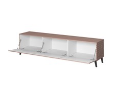 TV staliukas Cama Meble Spintelė - Cama RTV Nova 186x40x48 Rožinė