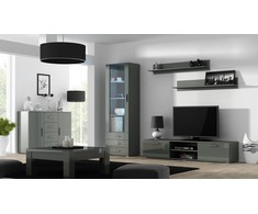 Cama Meble Kabinama Lentyna - Smeg 125 Cm Soho Pilka
