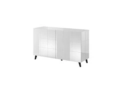 Cama Meble Šoninė Spintelė - Cama 2D Balta Blizgi
