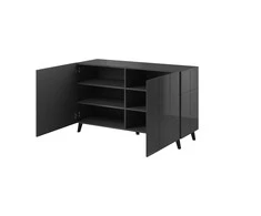 Cama Meble Indauja - Cama 2D Grafito Pilka Blizgi