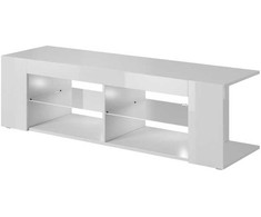 Cama Meble Televizorius - Cama Texas 50" Balta Blizgi